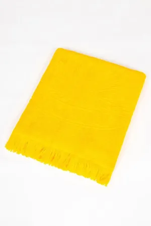 Super Yellow | Monochrome Beach Towel