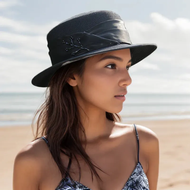 UV Straw Woven Sun Hat 2024 New Women's Sun Hat