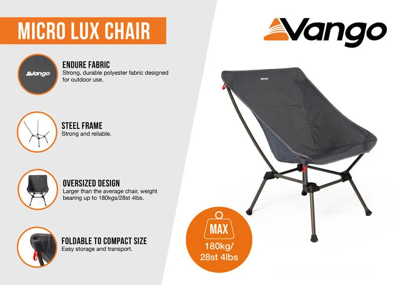 Vango Micro Lux Chair Excalibur