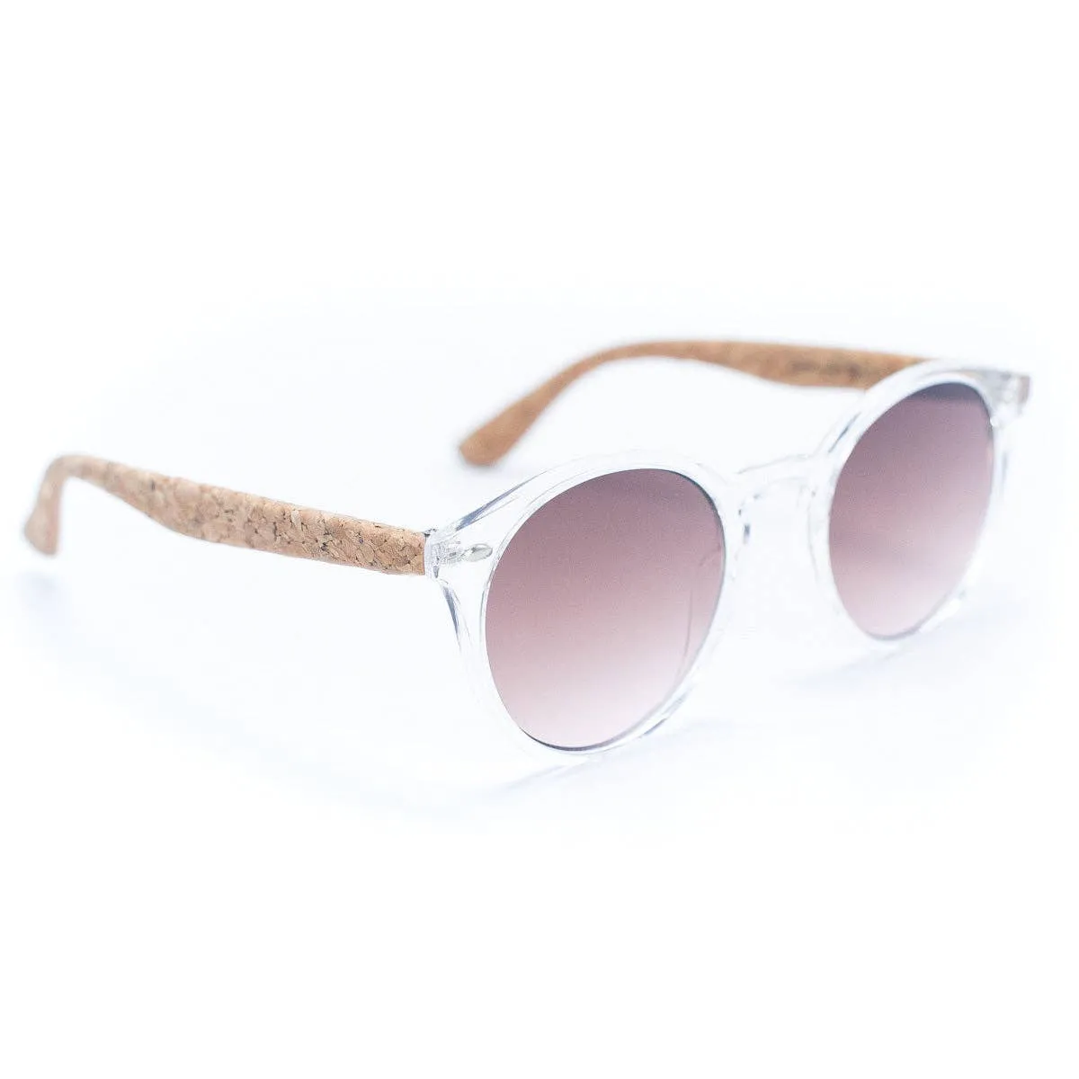 Women's Cork Sunglasses with UV Protection Lenses(Including case) L-918