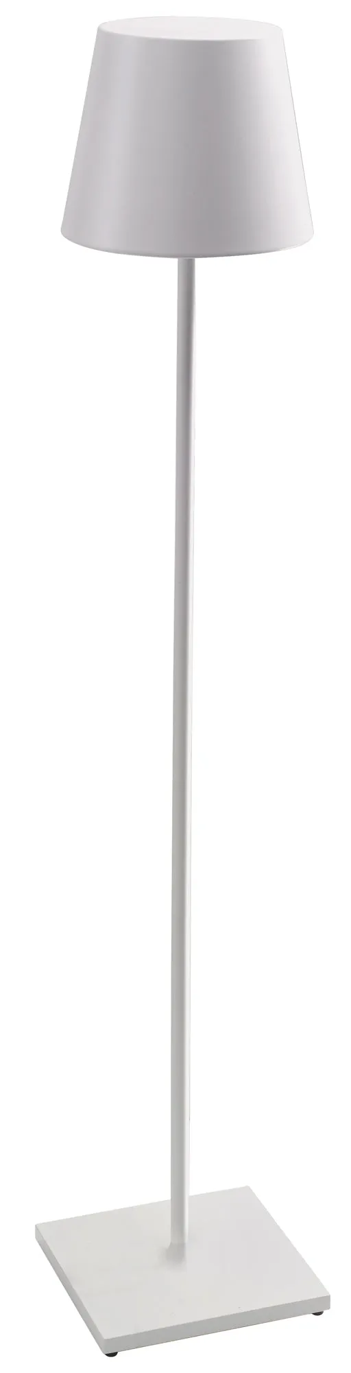 Zafferano Poldina Pro XXL Floor Lamp LD0360B3 White Aluminum